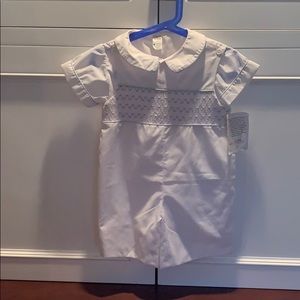 Two Piece boys romper by Strasberg